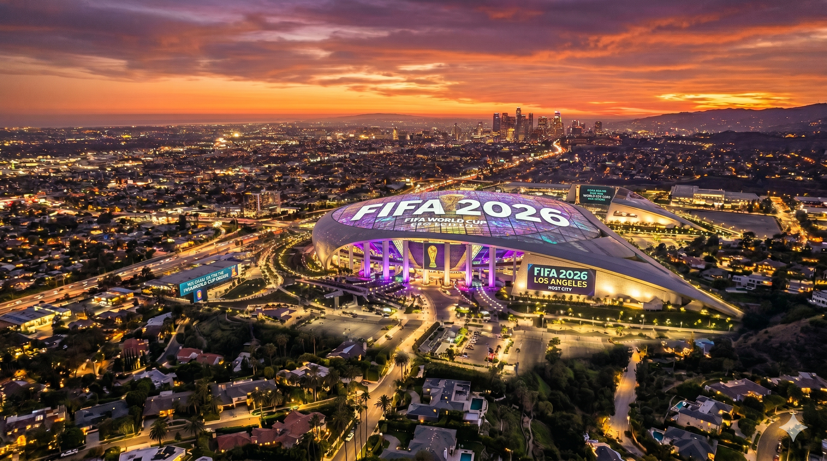 FIFA World Cup 2026 Los Angeles SoFi Stadium — luxury rental Beverly Hills adjacent
